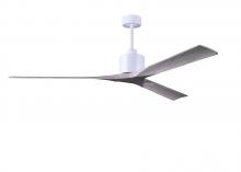Matthews Fan Company NKXL-MWH-BW-72 - Nan XL - 72" Ceiling Fan - Matte White Finish - Barn Wood Tone Blades