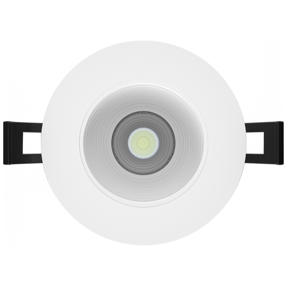 3" RECESSED 15W 1000LM 90 CRI 5CCT TRIAC 120V ROUND WHITE BAFFLE