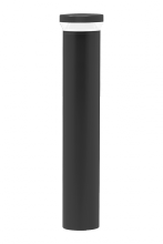 RAB Lighting BLEDR12Y-32H - LANDSCAPE 1119 LUMENS BOLLARD ROUND 32" 12W LED 3000K WARM 90 DEGREES BRONZE