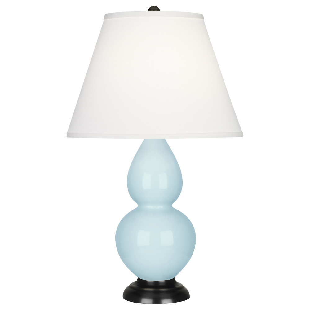 Baby Blue Small Double Gourd Accent Lamp