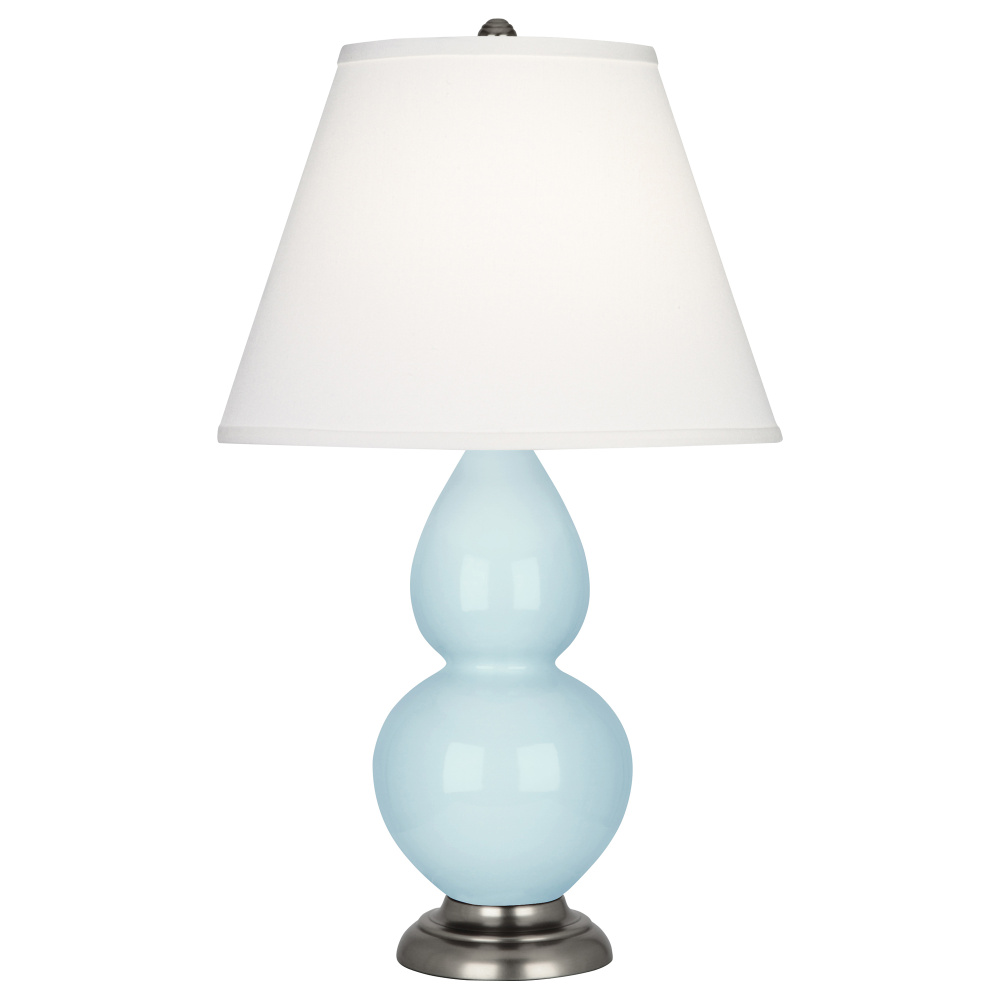 Baby Blue Small Double Gourd Accent Lamp