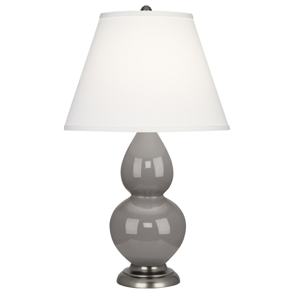 Smokey Taupe Small Double Gourd Accent Lamp