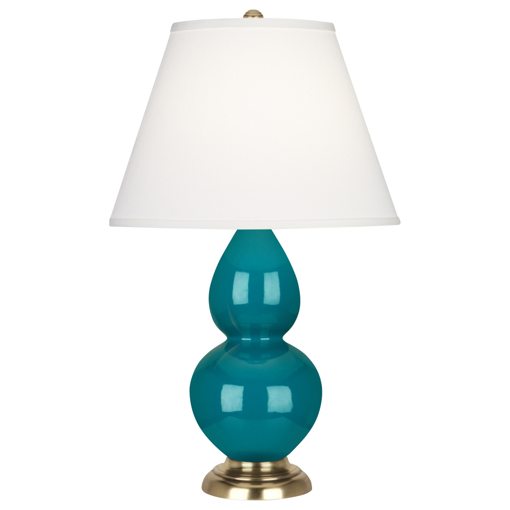 Peacock Small Double Gourd Accent Lamp