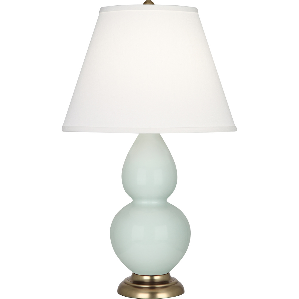 Celadon Small Double Gourd Accent Lamp