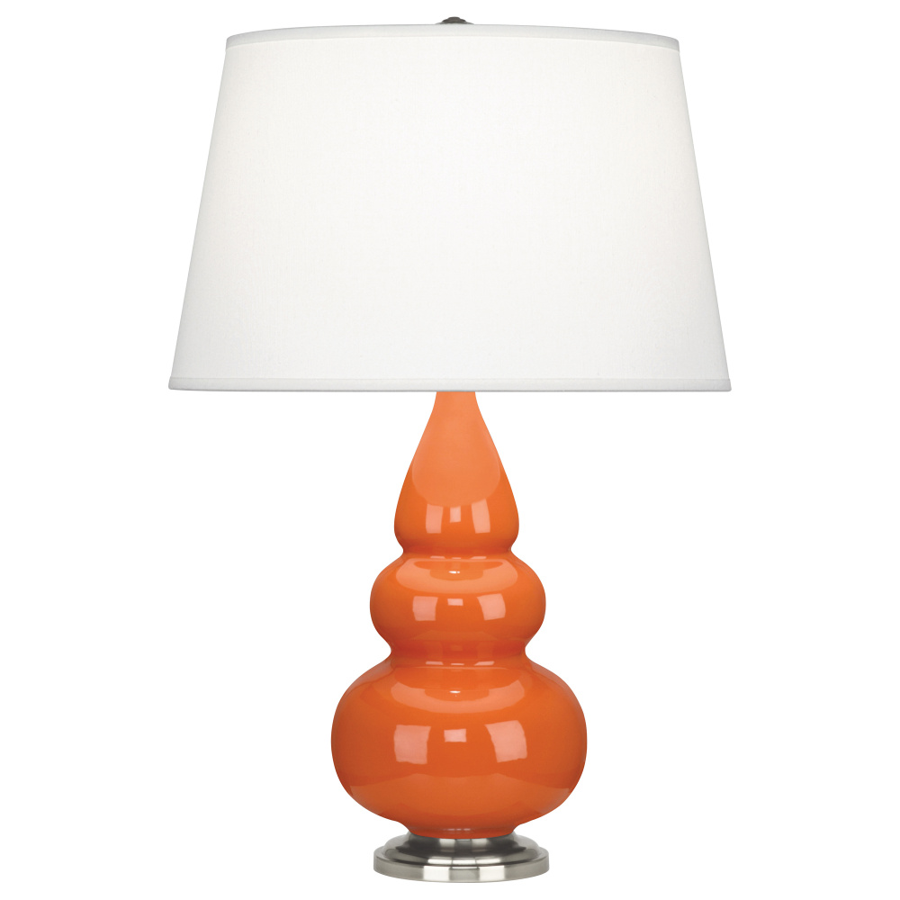 Pumpkin Small Triple Gourd Accent Lamp
