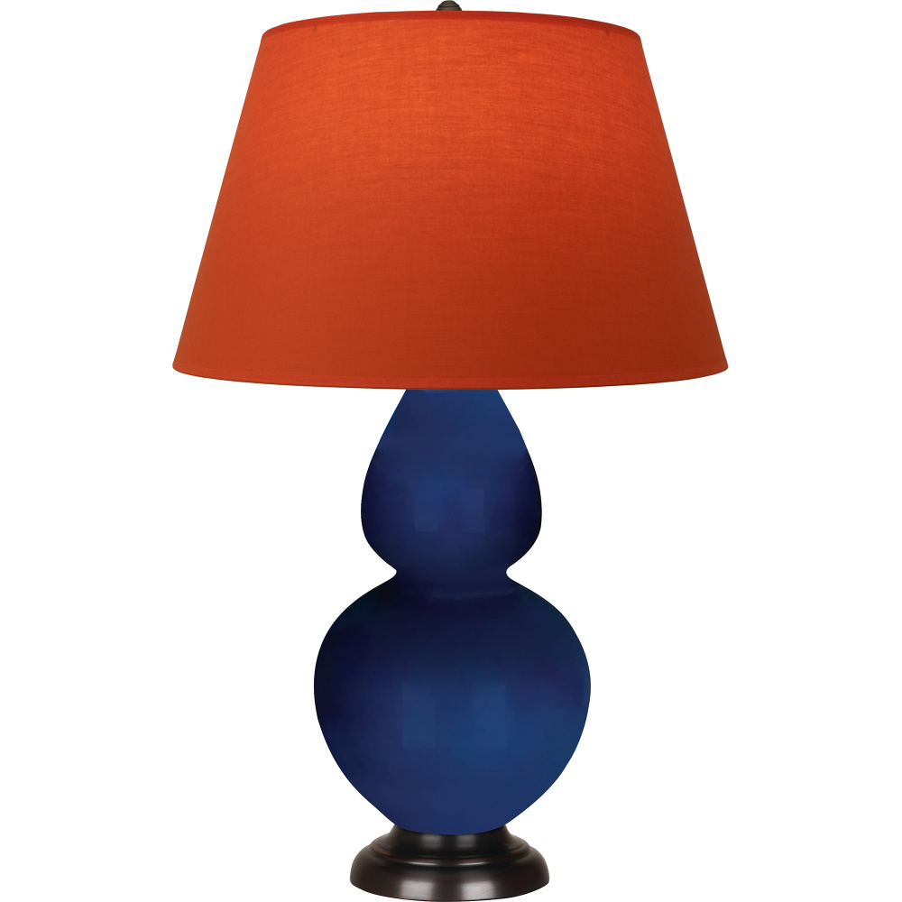 Cobalt Double Gourd Table Lamp