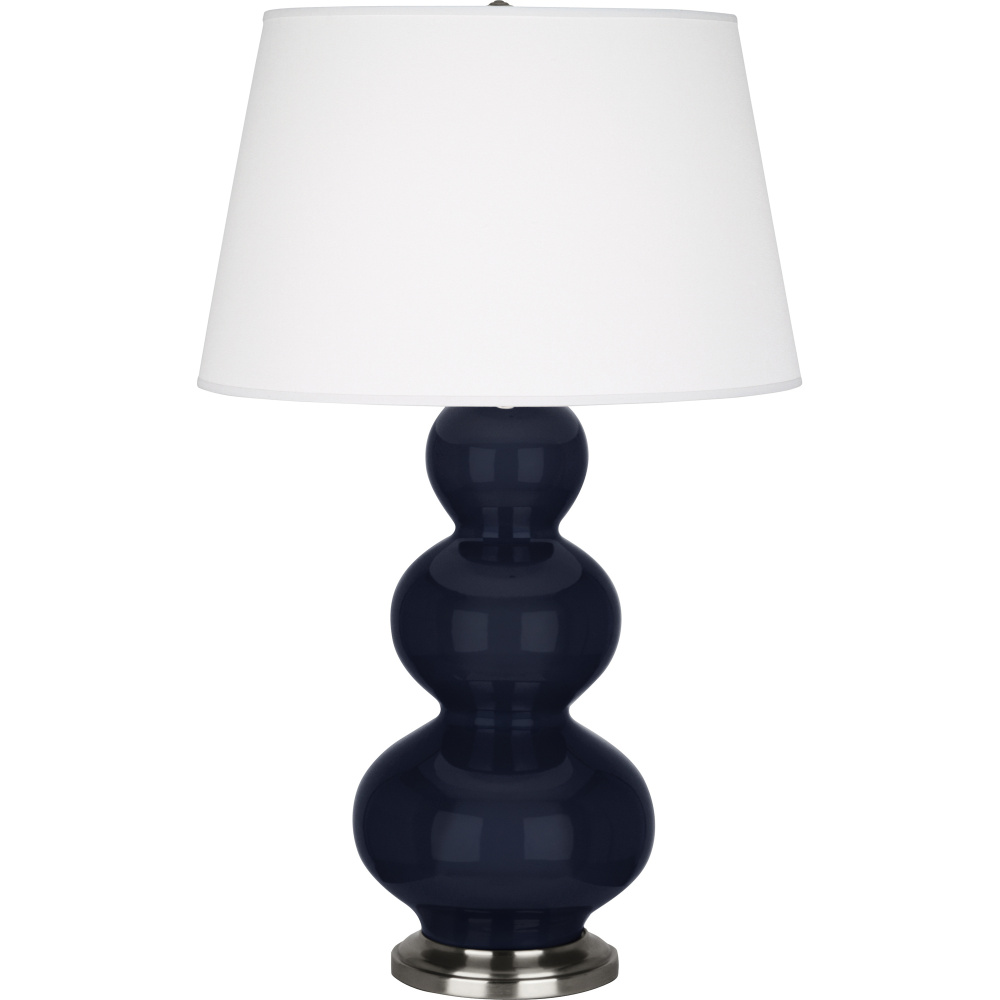 Midnight Triple Gourd Table Lamp