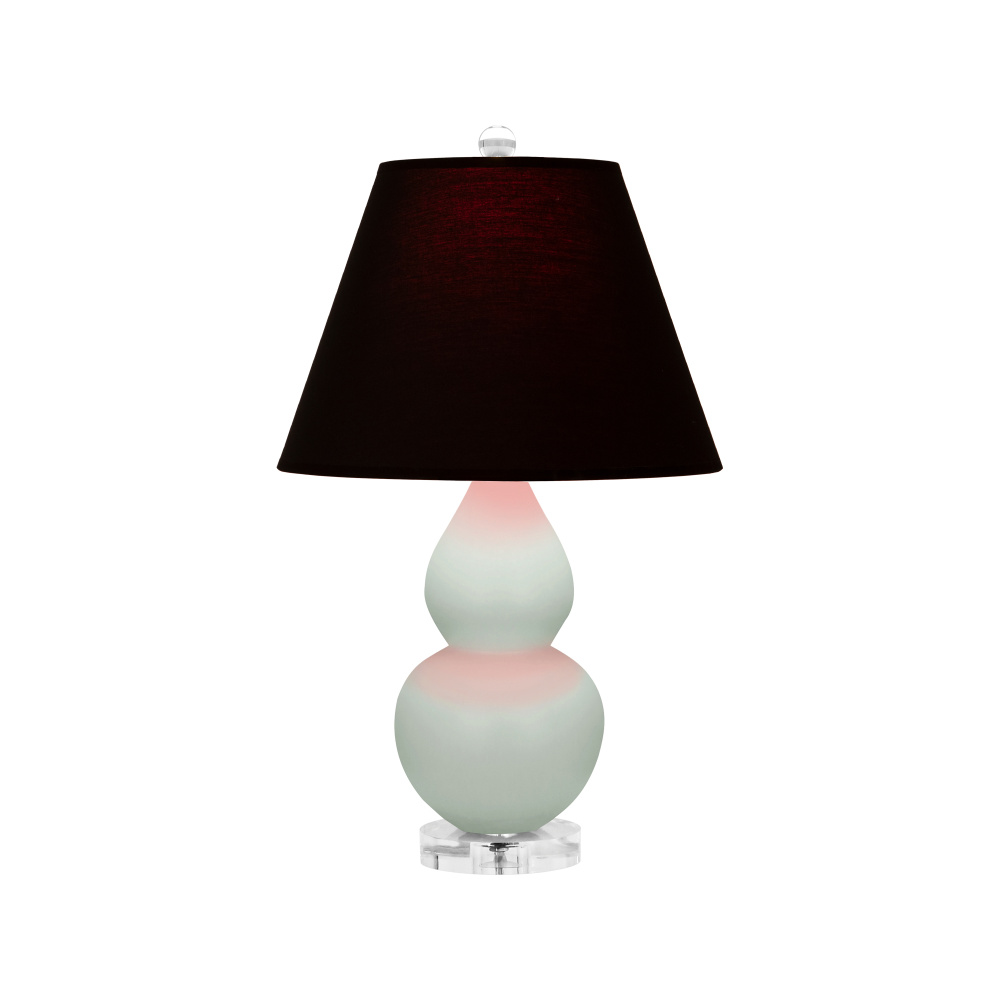 Matte Celadon Small Double Gourd Accent Lamp