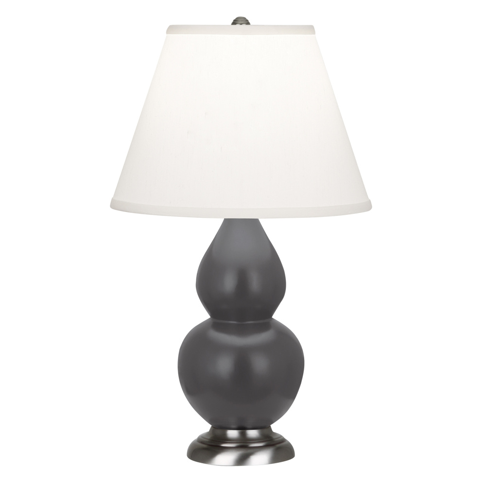 Matte Ash Small Double Gourd Accent Lamp