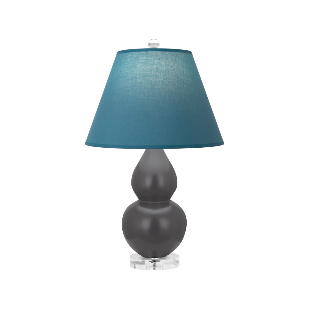 Matte Ash Small Double Gourd Accent Lamp