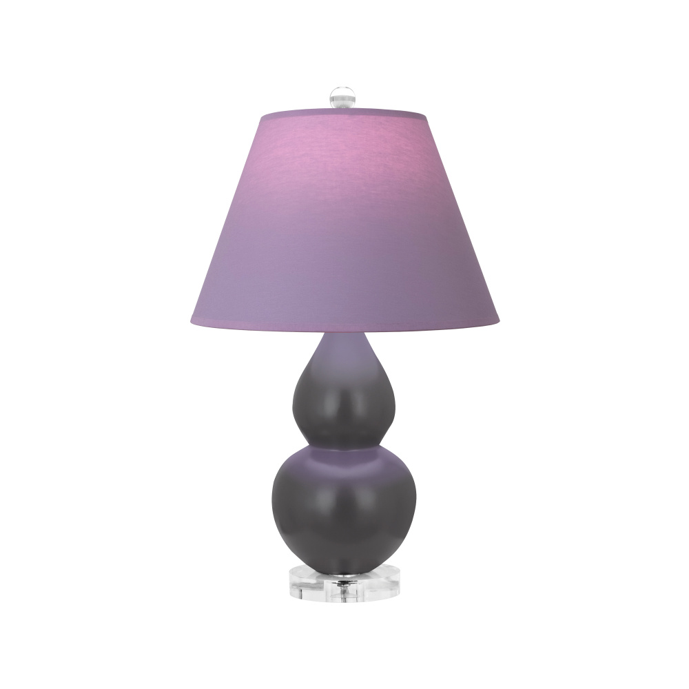 Matte Ash Small Double Gourd Accent Lamp