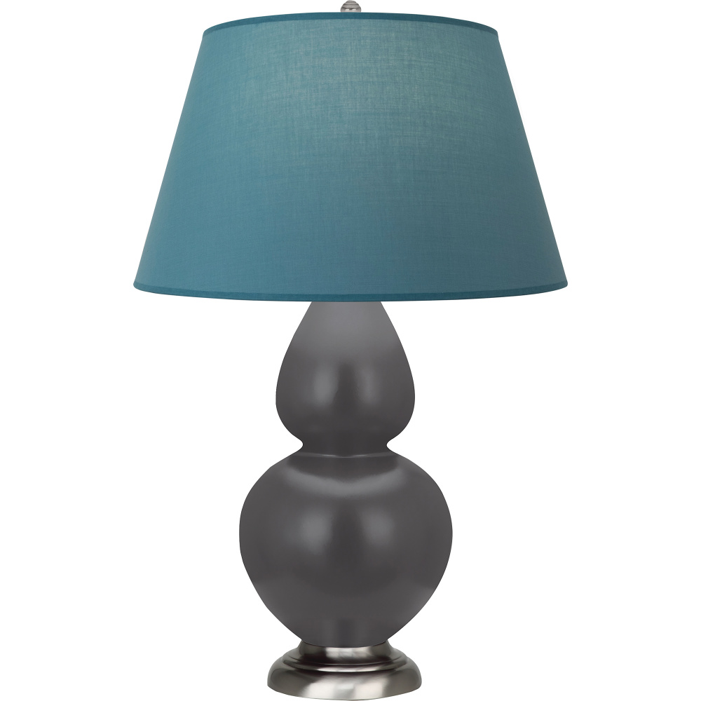 Matte Ash Double Gourd Table Lamp