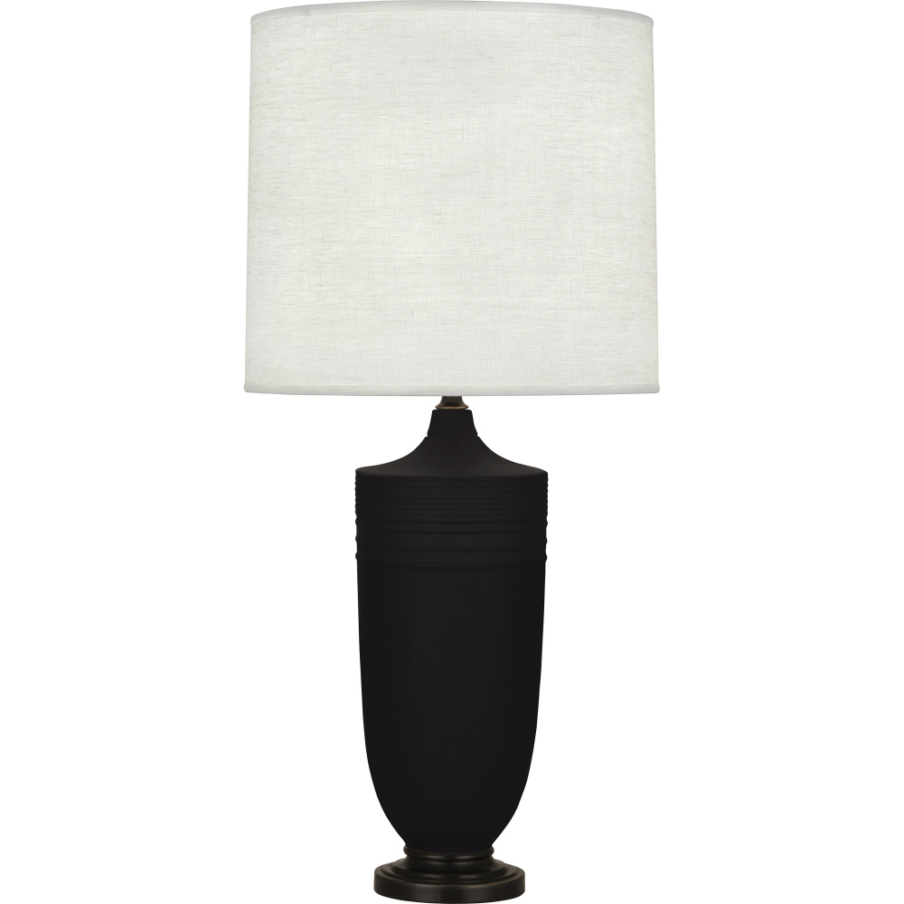 Matte Dark Coal Michael Berman Hadrian Table Lamp