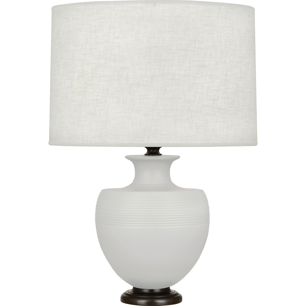 Matte Dove Michael Berman Atlas Table Lamp