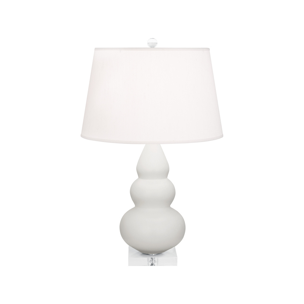 Matte Lily Small Triple Gourd Accent Lamp