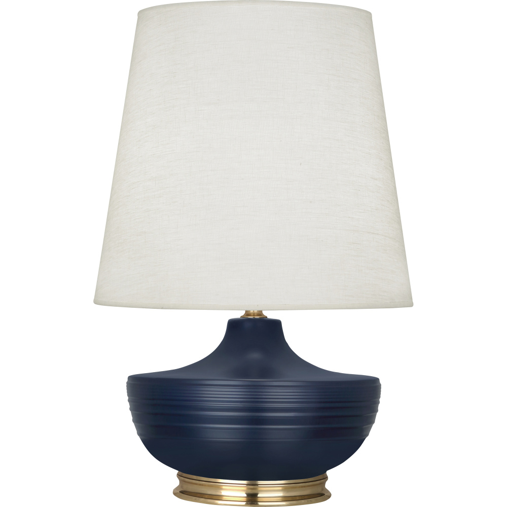 Matte Midnight Blue Michael Berman Nolan Table Lamp