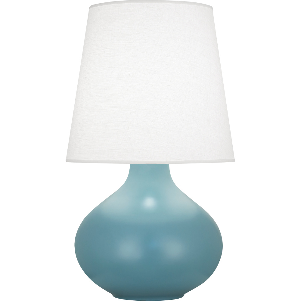 Matte Steel Blue June Table Lamp