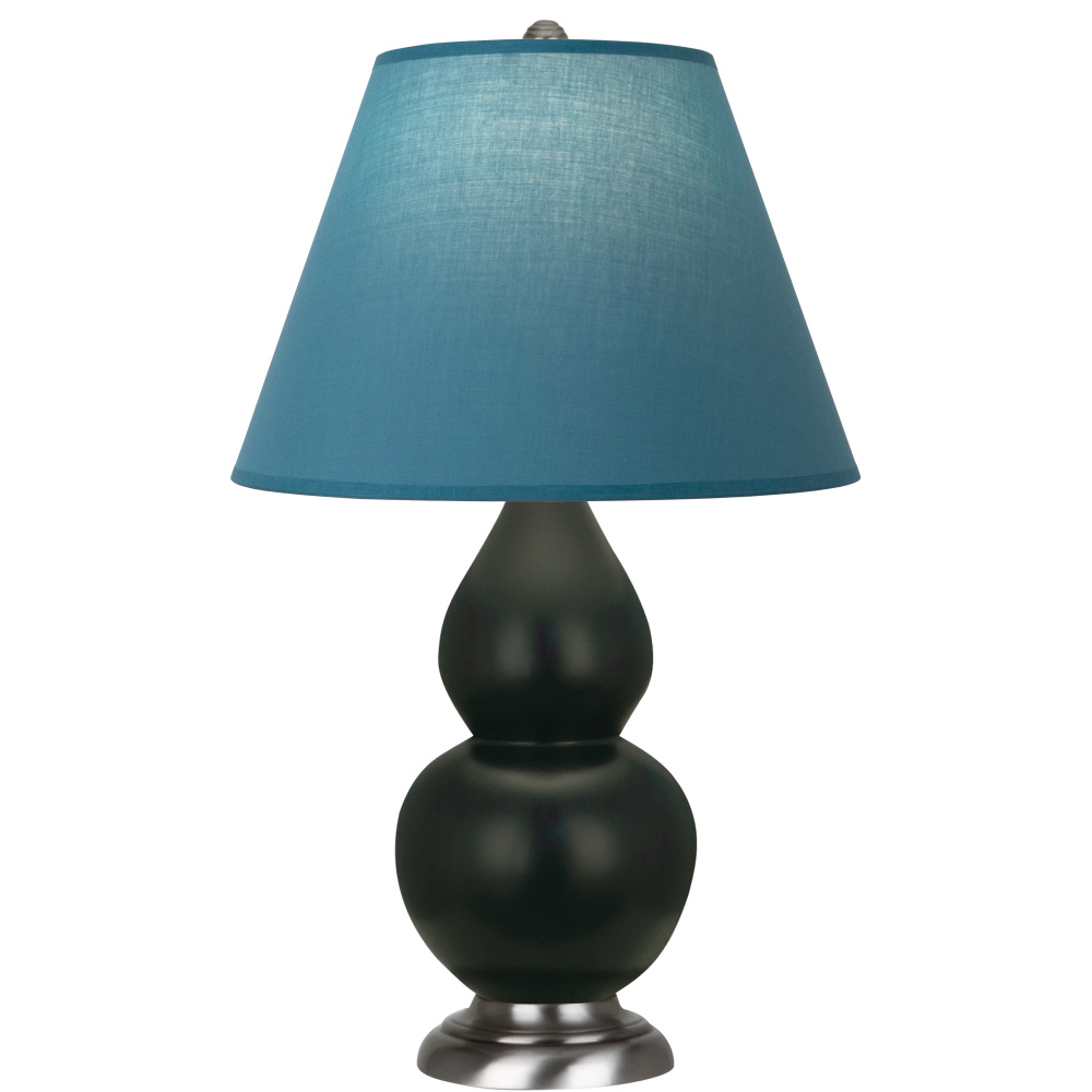 Matte Obsidian Small Double Gourd Accent Lamp
