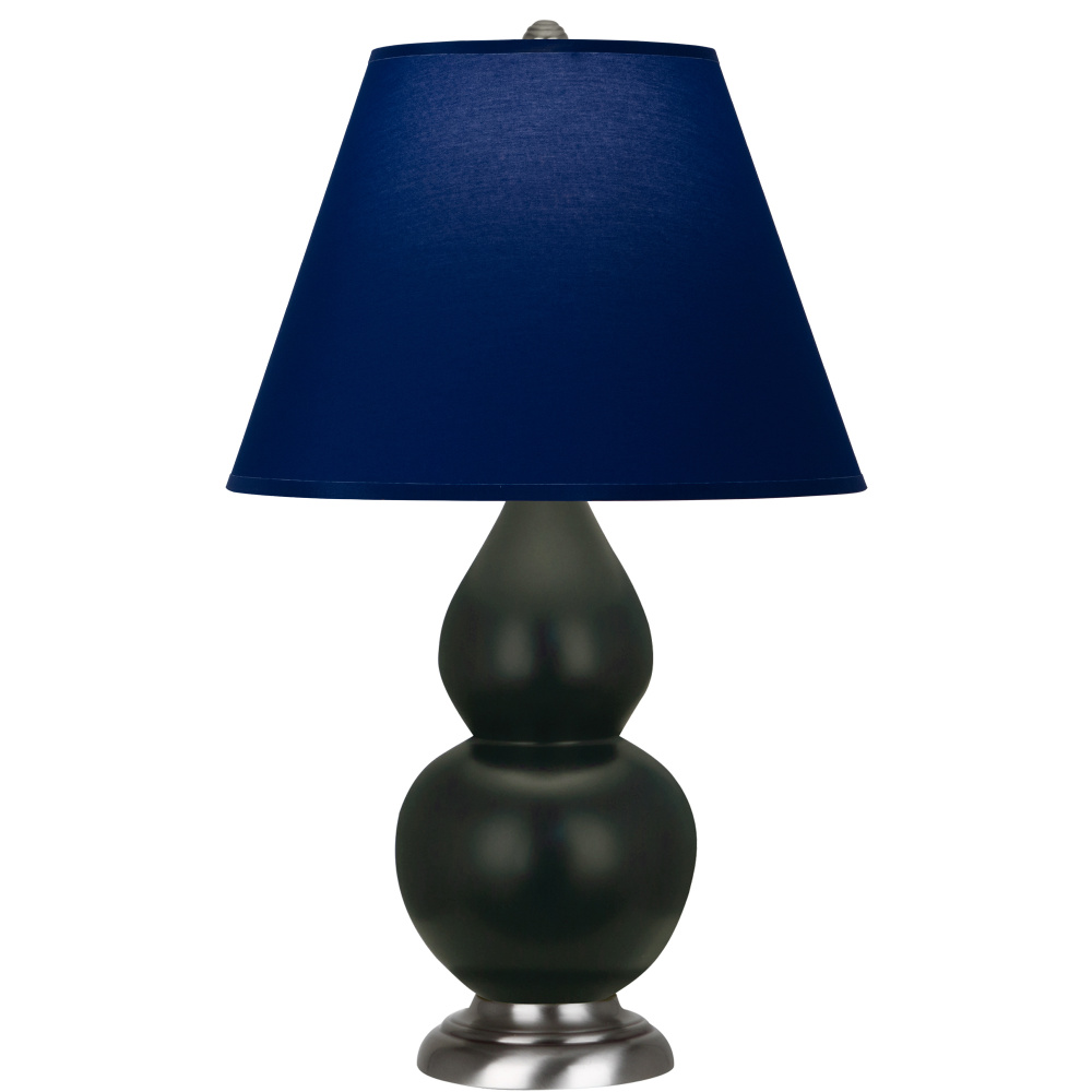 Matte Obsidian Small Double Gourd Accent Lamp