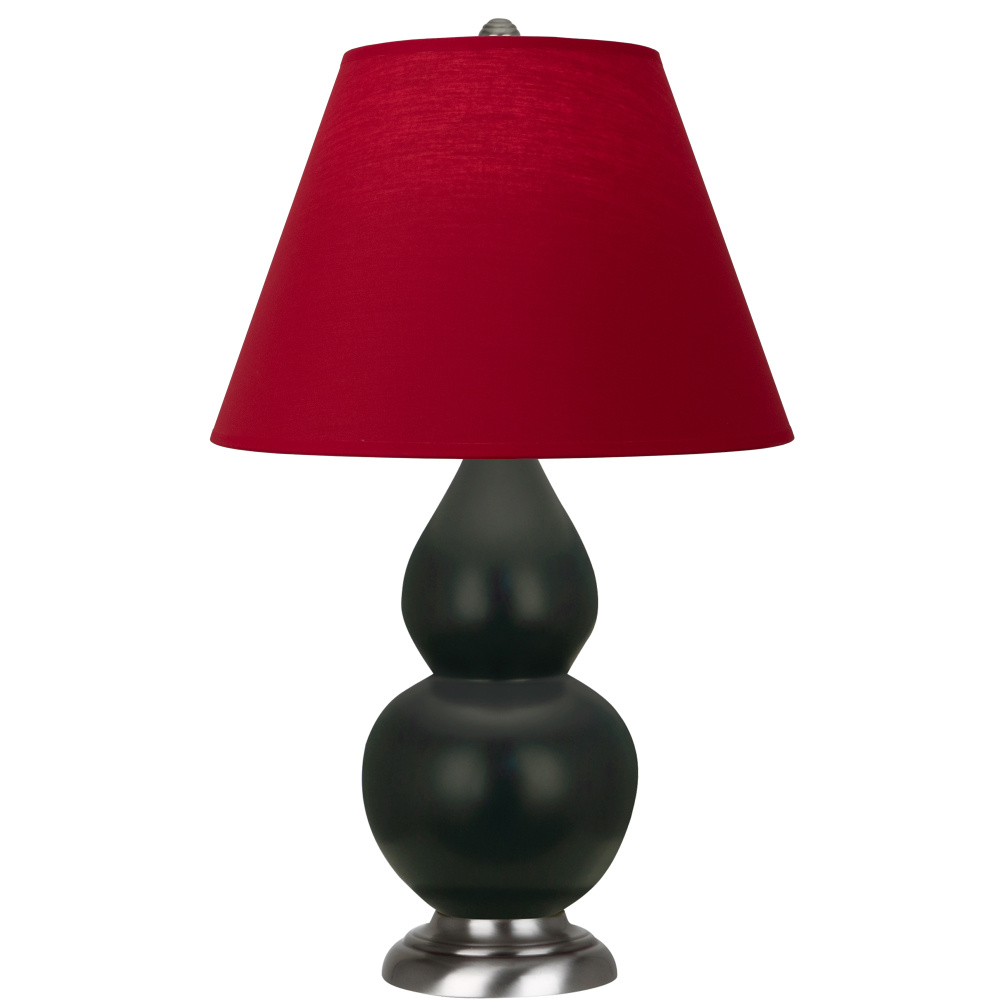 Matte Obsidian Small Double Gourd Accent Lamp