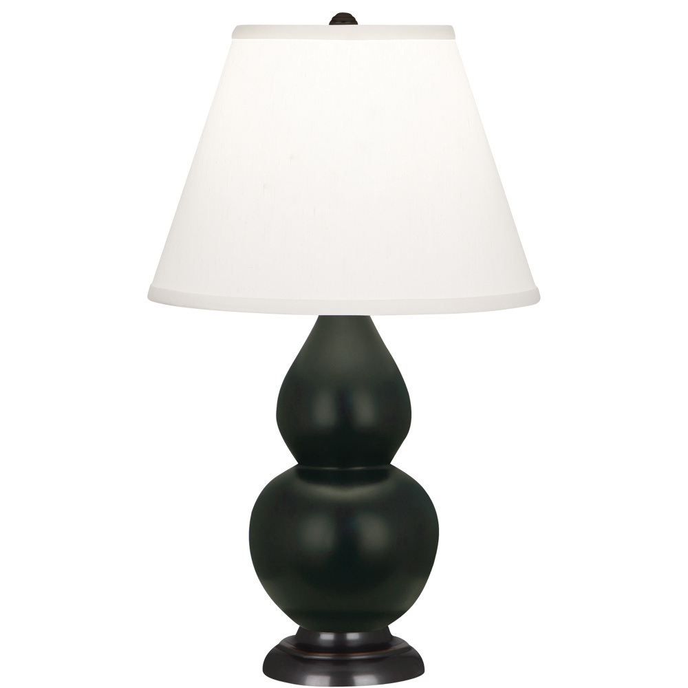 Matte Obsidian Small Double Gourd Accent Lamp
