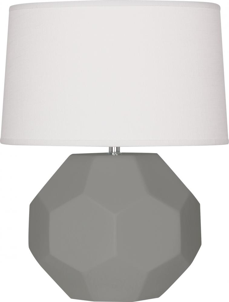 Matte Smokey Taupe Franklin Accent Lamp