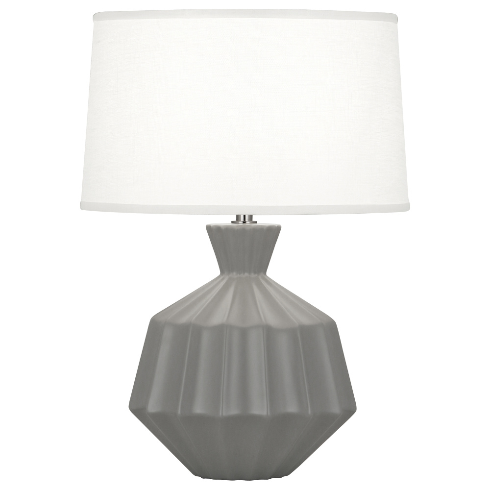 Matte Smokey Taupe Orion Accent Lamp