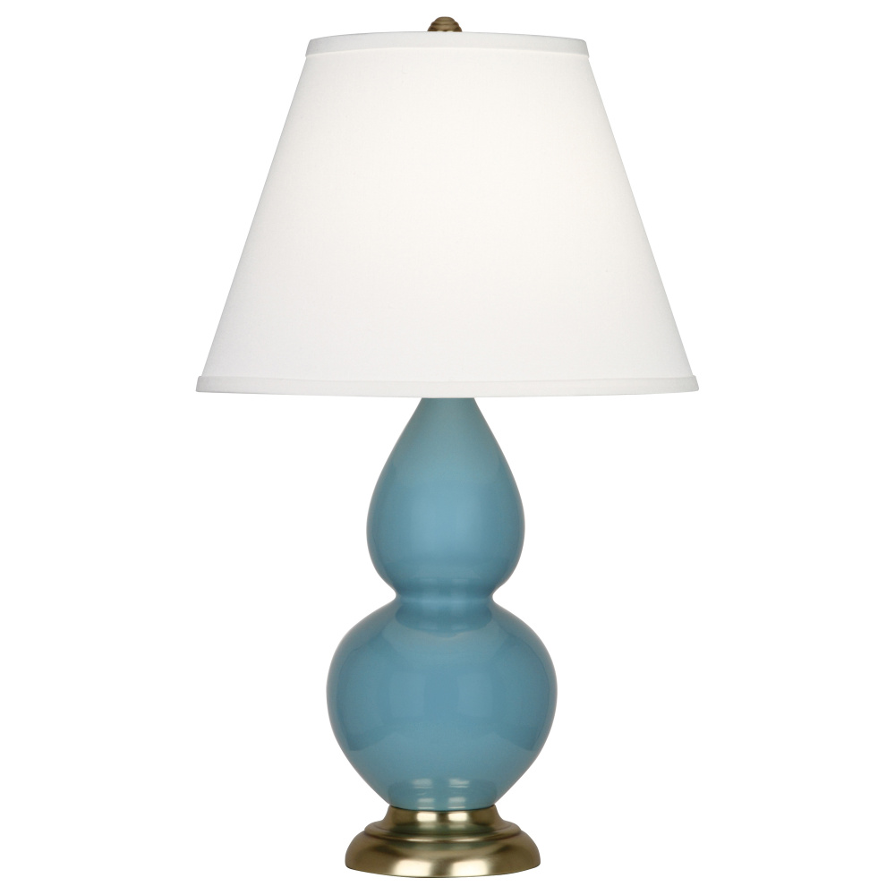 Steel Blue Small Double Gourd Accent Lamp