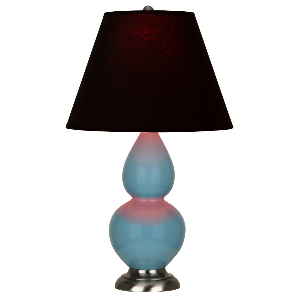 Steel Blue Small Double Gourd Accent Lamp