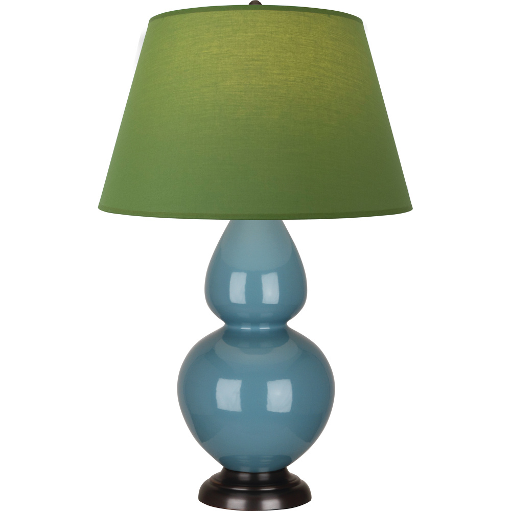 Steel Blue Double Gourd Table Lamp