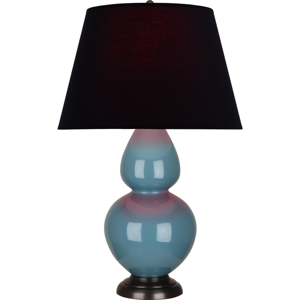 Steel Blue Double Gourd Table Lamp