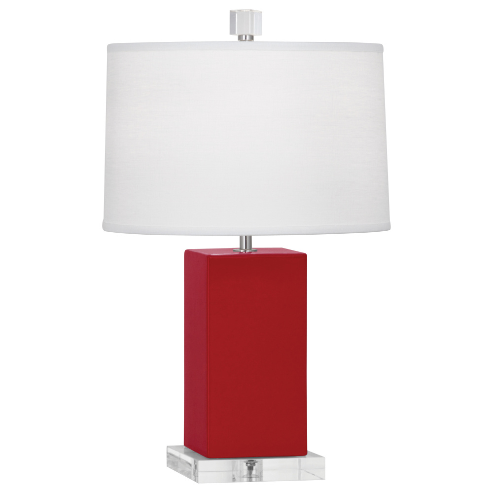 Ruby Red Harvey Accent Lamp