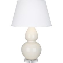 Robert Abbey A756X - Bone Double Gourd Table Lamp