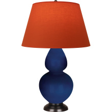 Robert Abbey CT21T - Cobalt Double Gourd Table Lamp