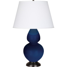 Robert Abbey CT21X - Cobalt Double Gourd Table Lamp