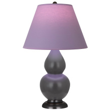 Robert Abbey MCR51L - Matte Ash Small Double Gourd Accent Lamp