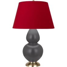 Robert Abbey MCR55R - Matte Ash Double Gourd Table Lamp