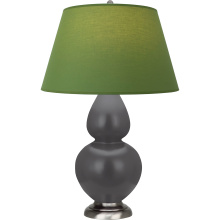 Robert Abbey MCR59G - Matte Ash Double Gourd Table Lamp