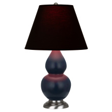 Robert Abbey MMB52K - Matte Midnight Blue Small Double Gourd Accent Lamp