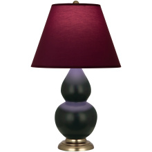 Robert Abbey MOS10P - Matte Obsidian Small Double Gourd Accent Lamp