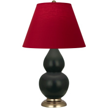 Robert Abbey MOS10R - Matte Obsidian Small Double Gourd Accent Lamp