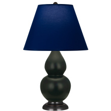Robert Abbey MOS11N - Matte Obsidian Small Double Gourd Accent Lamp