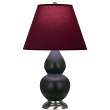 Robert Abbey MOS12P - Matte Obsidian Small Double Gourd Accent Lamp