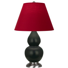Robert Abbey MOS12R - Matte Obsidian Small Double Gourd Accent Lamp