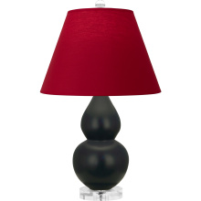 Robert Abbey MOS13R - Matte Obsidian Small Double Gourd Accent Lamp