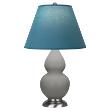 Robert Abbey MST52B - Matte Smokey Taupe Small Double Gourd Accent Lamp