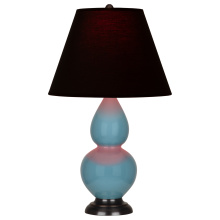 Robert Abbey OB11K - Steel Blue Small Double Gourd Accent Lamp