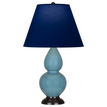 Robert Abbey OB11N - Steel Blue Small Double Gourd Accent Lamp