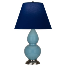 Robert Abbey OB12N - Steel Blue Small Double Gourd Accent Lamp