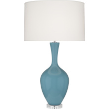 Robert Abbey OB980 - Steel Blue Audrey Table Lamp